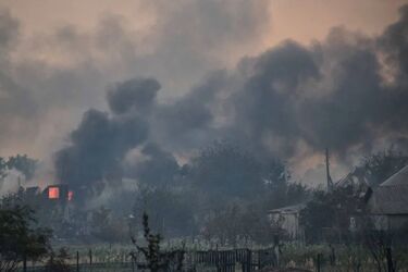 Зросла кількість загиблих через пожежу на Луганщині
