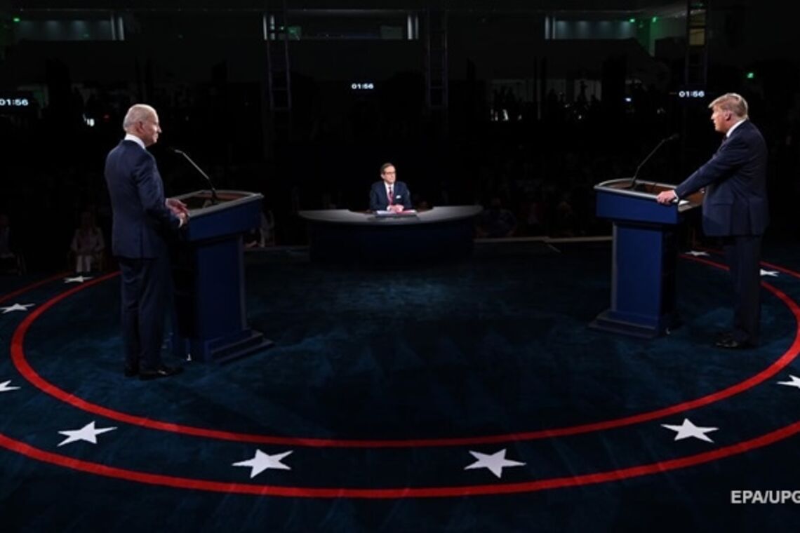 У США відбулися дебати Трампа з Байденом