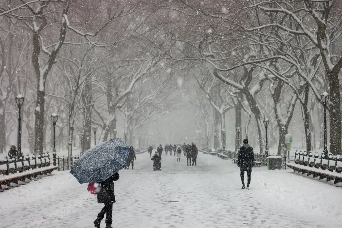 В Україні оголосили штормове попередження через сніг і завірюхи