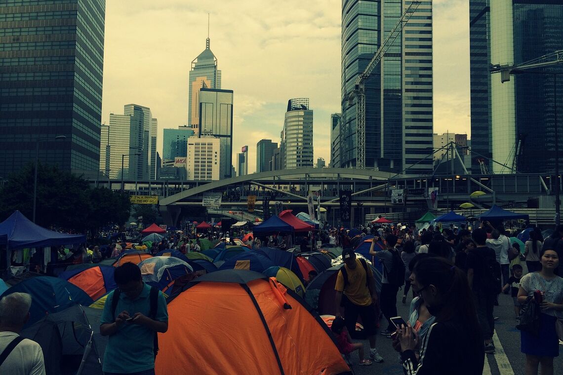 протест в Гонконге