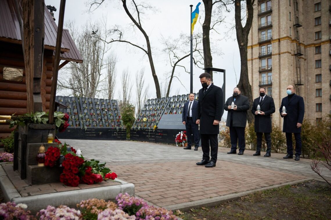 Мемориал участникам Евромайдана