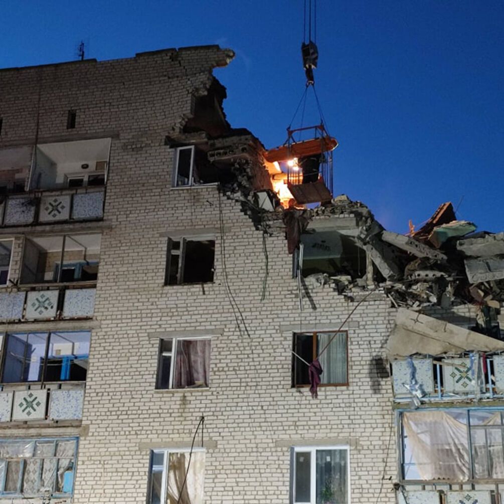 Обнаружена жертва взрыва в пятиэтажке под Николаевом