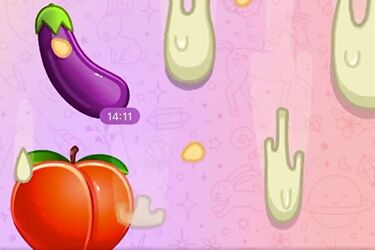 баклажан в Telegram