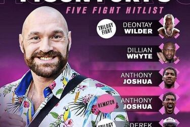 Список Тайсона Фьюри