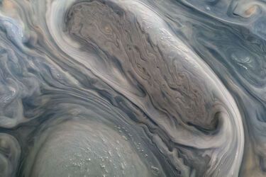 Шторм на Юпитере