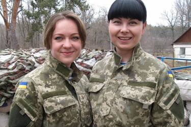 Украинские военные