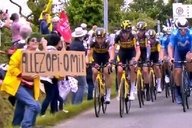 Виновница аварии на Тур де Франс