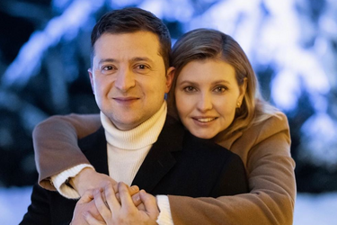 Владимир и Елена Зеленские