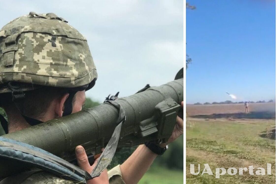 В сети показали, как военные сбили с ПЗРК 'Игла' ракету оккупантов (фото и видео)