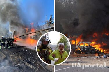 З'явилось відео, як військові та медики надають допомогу пораненим в центрі Києва
