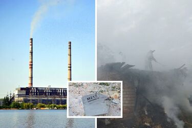 Окупанти дронами атакували Ладижинську ТЕС на Вінниччині