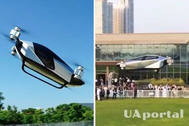 XPeng X2 – двухместное летающее такси – тест в Дубае