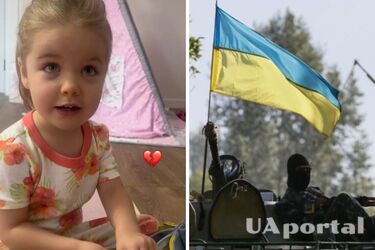 Война в Украине – как маленькая девочка растрогала сеть своей поддержкой ВСУ
