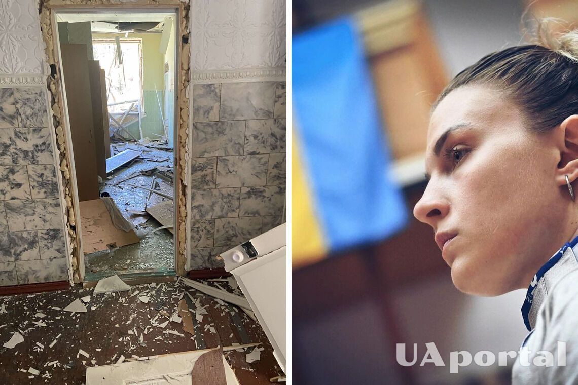 Россия уничтожила спортивный колледж чемпионки по фехтованию Ольги Харлан (фото)