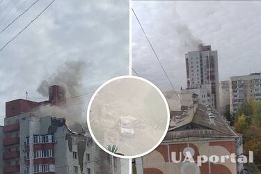 У Бєлгороді обломки ракети, яку випустили по Харкову, впали на будинок – фото та відео