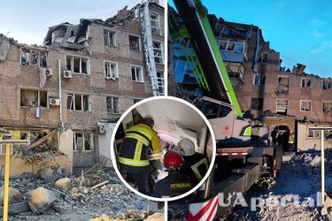 В Николаеве россияне атаковали многоэтажку, из-под завалов достали 11-летнего мальчика, еще семь человек ищут (фото)