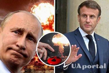 Макрон исключил ядерный ответ Франции в случае ядерного удара россии
