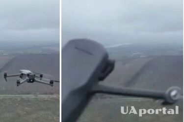 Mavic фонду Сергія Притули протаранив дрон окупантів