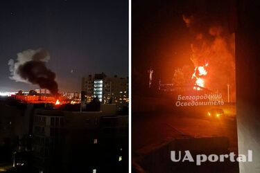 Ракеты, запущенные по Харькову, полетели куда-то не туда: в Белгороде горит ТЭЦ (видео)
