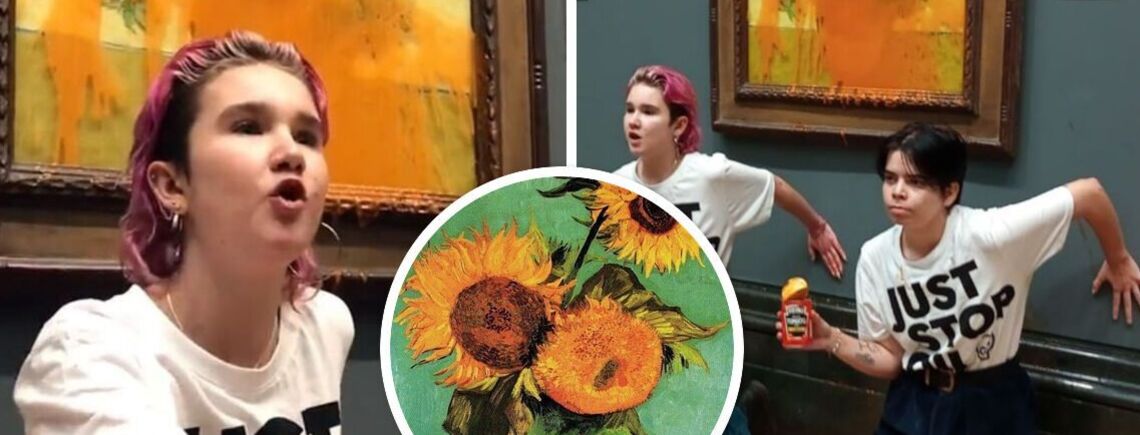 У Лондоні активістки залили супом картину Ван Гога 'Соняшники' – відео