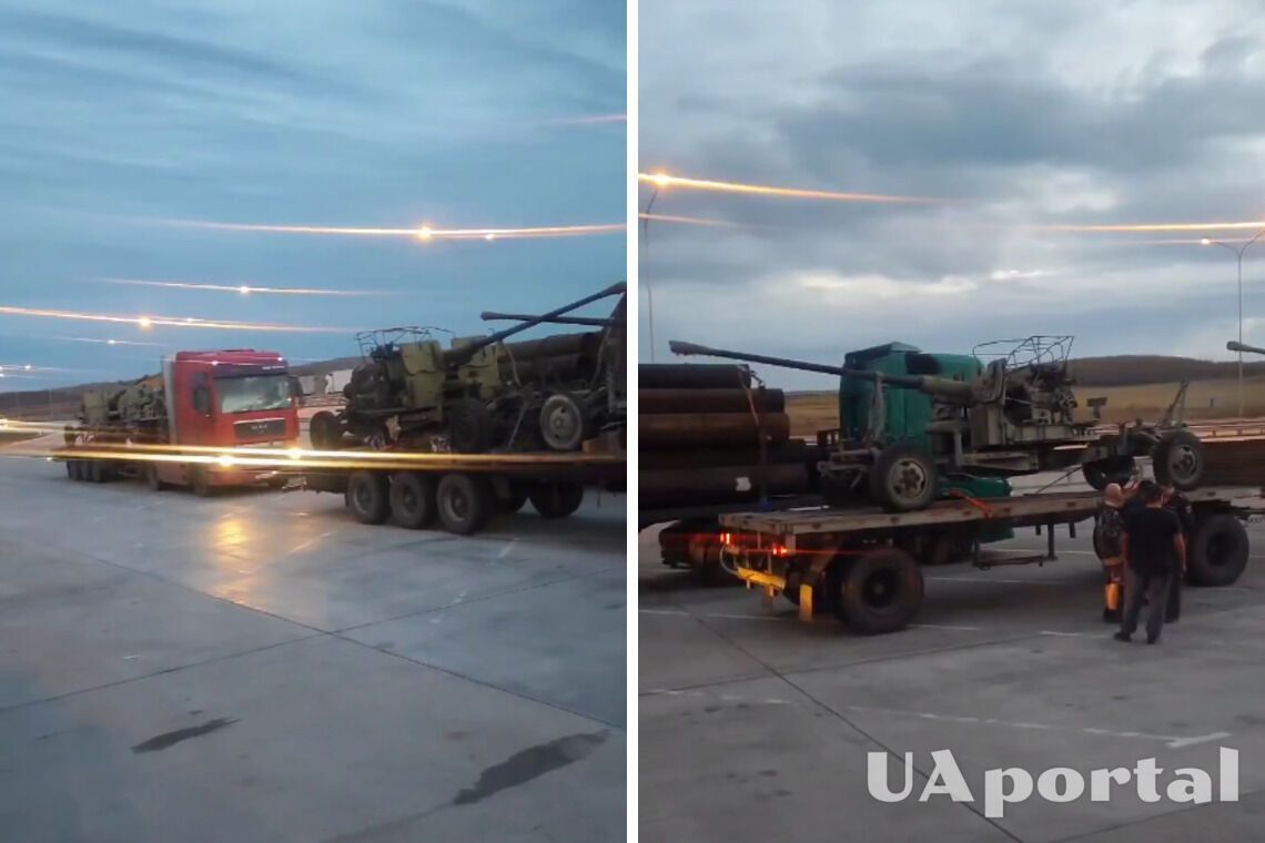 Армия рф отправляет на войну в Украину пушки С-60