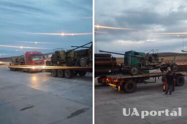 Армия рф отправляет на войну в Украину пушки С-60