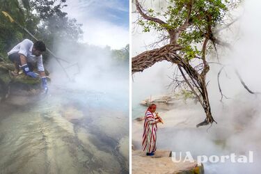 Науковець в Перу знайшов киплячу річку (відео)