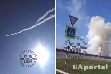 В Білгороді маштабна 'бавовна': Близько 16 влучань в район аеропорту (відео)