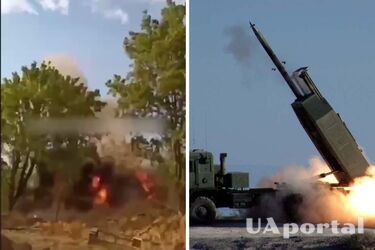 Работа HIMARS по позициям россиян: видео глазами оккупанта