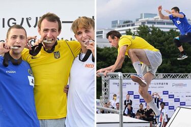 Українець став першим чемпіоном світу з паркуру по швидкості