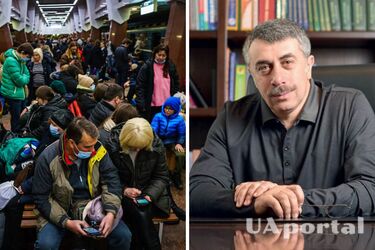 Комаровський розповів як не захворіти в укритті та бомбосховищі