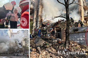 росія атакувала вранці Київ дронами-камікадзе