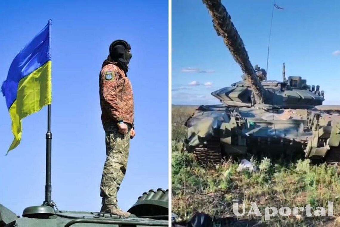 'Затрофеили танк под носом у россиян': ВСУ захватили танк оккупантов под Лисичанском (видео)