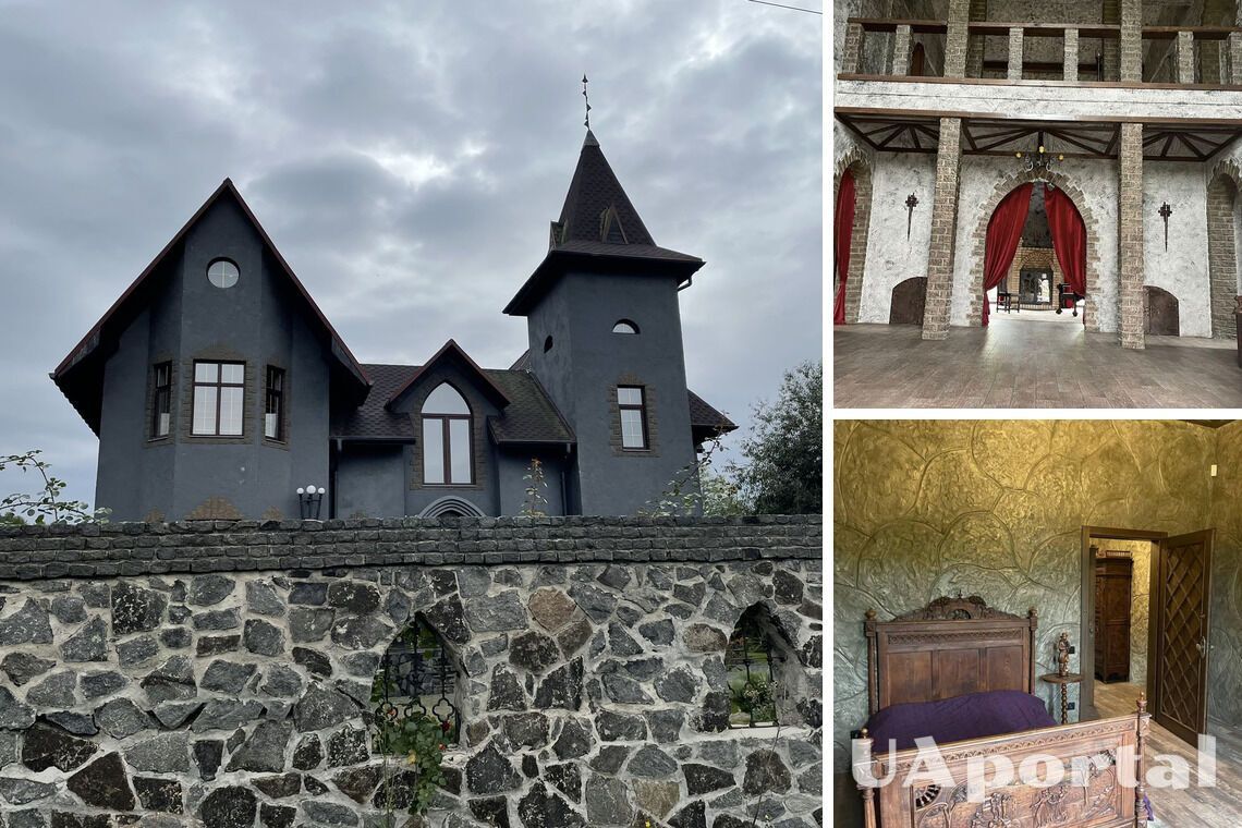 Продажа домов Киевская область - в селе Зазимье продают замок.