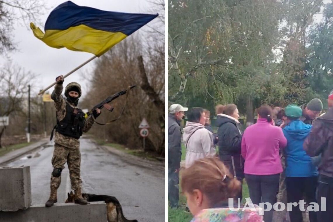 Война в Украине - видео, как украинцы со слезами встречают ВСУ