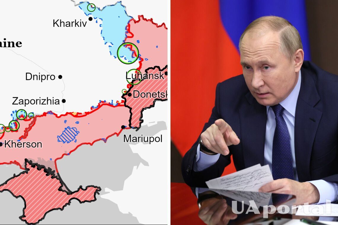 Путин отказывается от обороны в Луганской области и хочет удержать юг