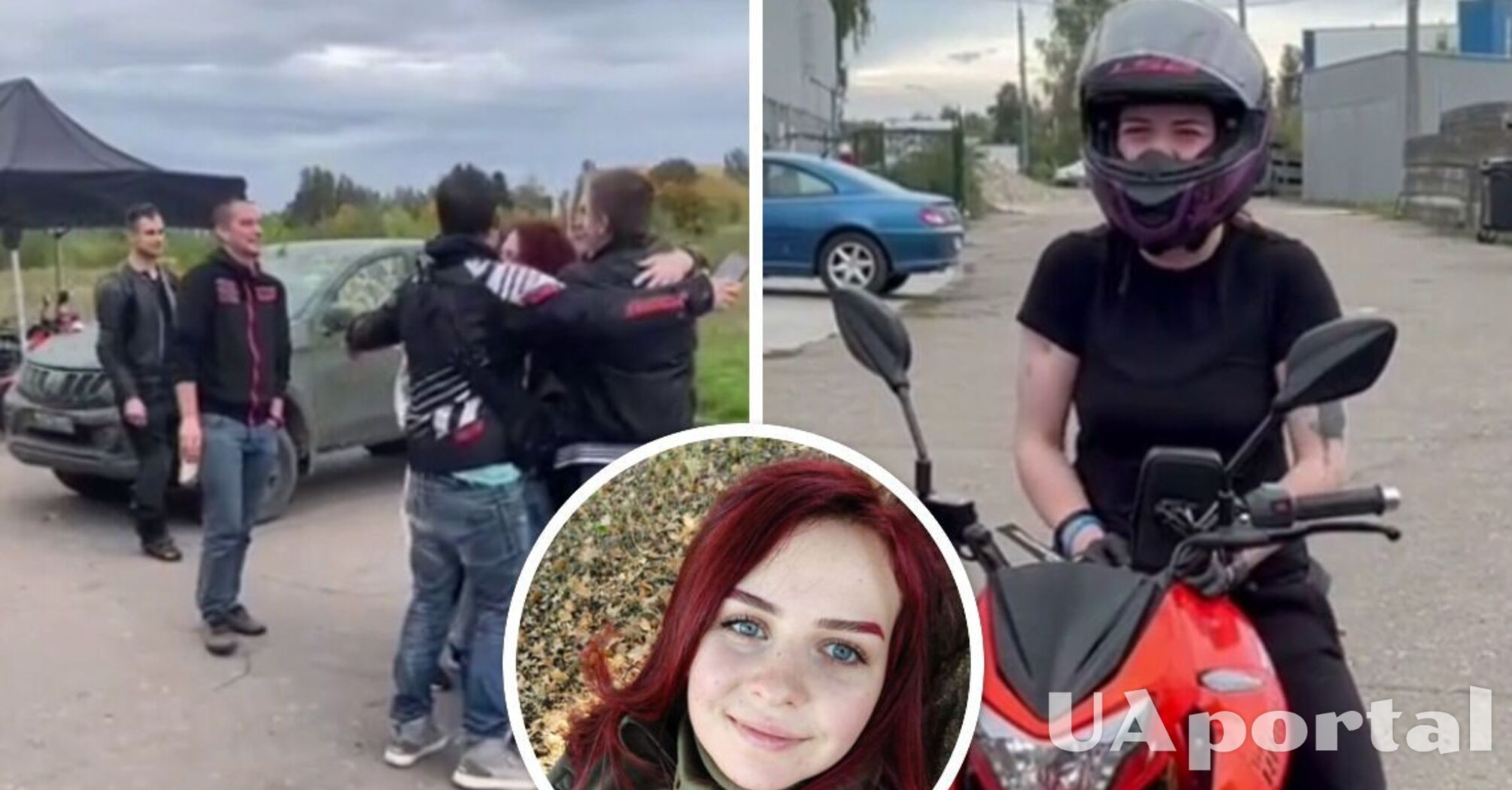 'Пташка' Екатерина Полищук сбежала из больницы, чтобы встретиться со своей мотокомандой (видео)
