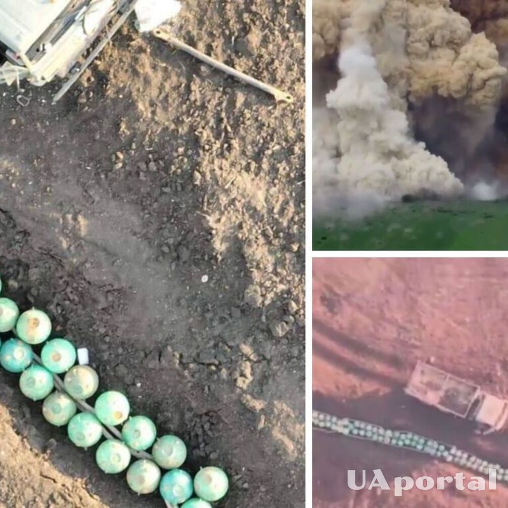 Окупанти підірвали закопані морські міни у Херсонській області, щоб зняти пропагандистський ролик (відео)