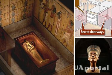 Ученые нашли тайную дверь в гробнице Тутанхамона, которая может вести к усыпальнице Нефертити