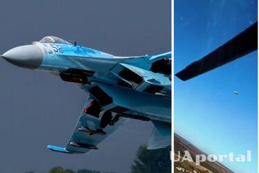 Політ українських СУ-27 та Мі-24