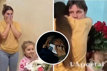 После 5 месяцев плена: появилось щемящее видео встречи защитницы 'Азовстали' с родными (видео)