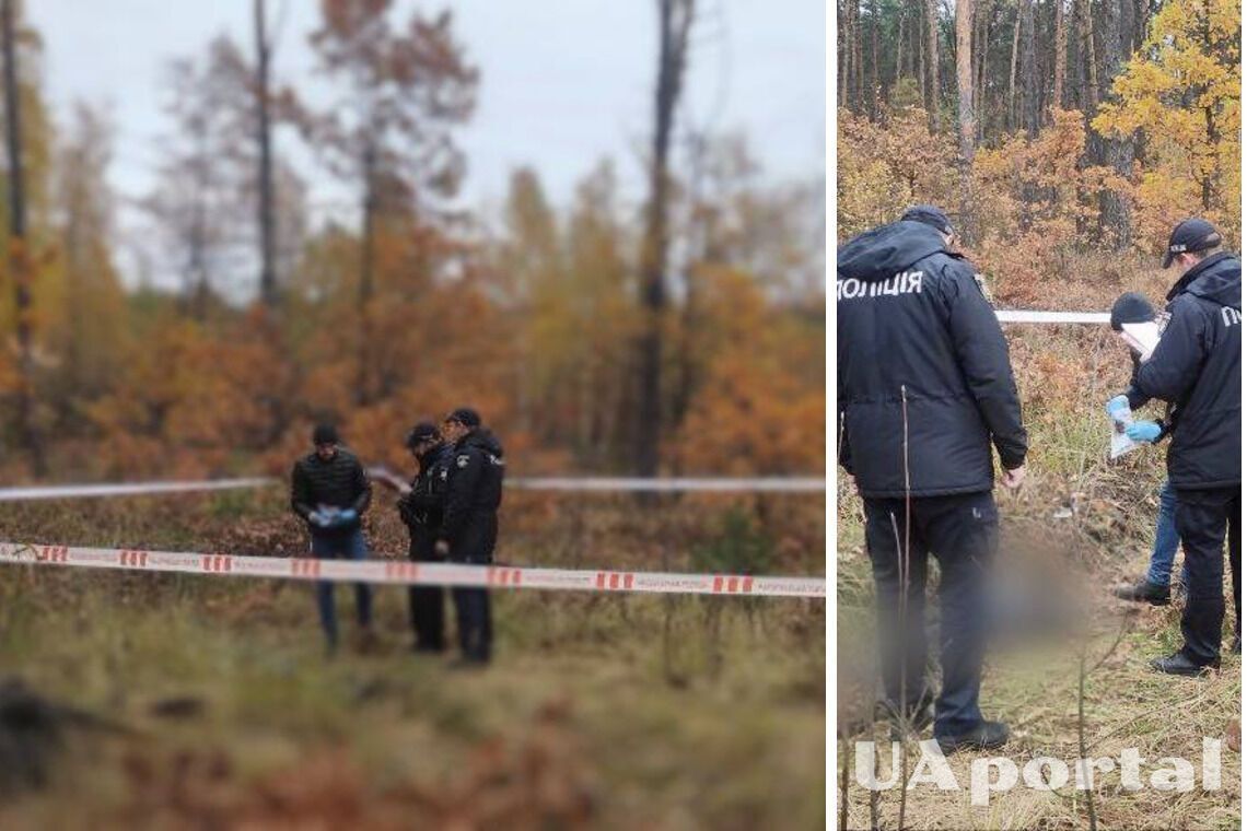 Війна в Україні - вбитого мирного мешканця знайшла поліція у лісі під Києвом