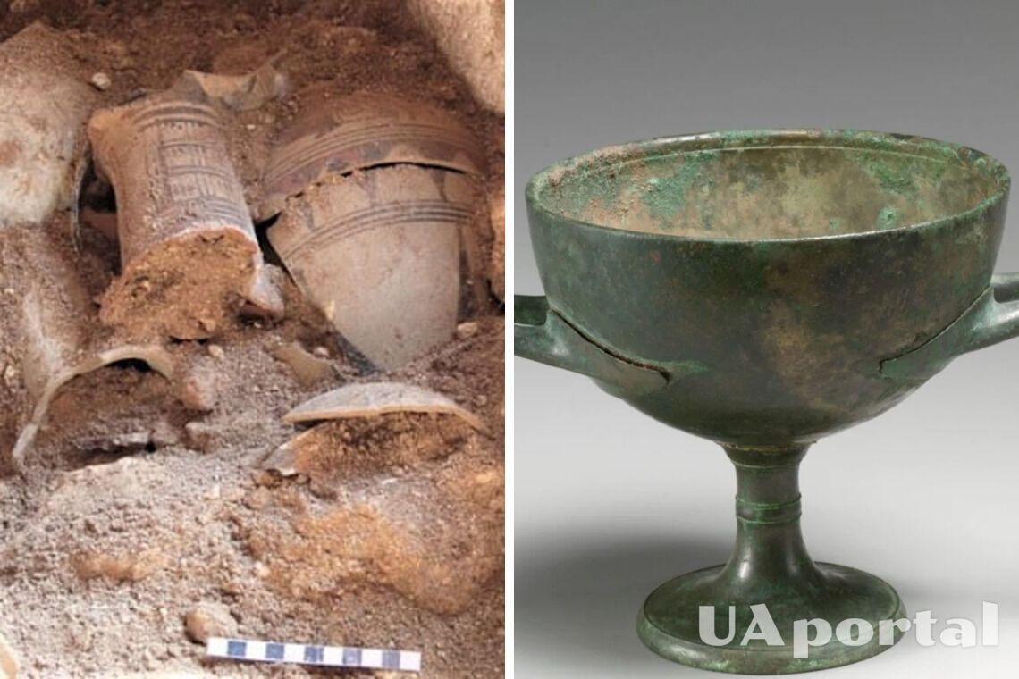 В Італії археологи виявили 10 гробниць з давньогрецькими артефактами (фото)
