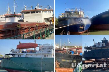 Российские корабли на более полумиллиарда гривен перешли под управление Украины