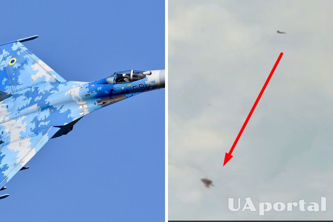 В Одесской области украинский истребитель эффектно уничтожил ракету (видео)