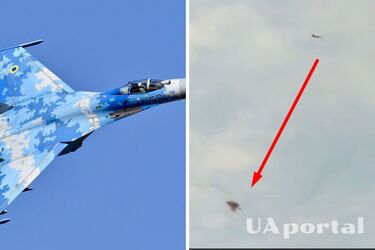 На Одещині український винищувач ефектно знищив ракету (відео)