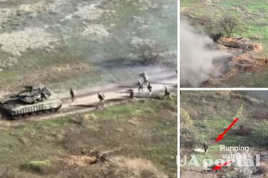 З'явилося відео, як 'Грузинський Легіон' з важкою технікою штурмує позиції окупантів (відео)