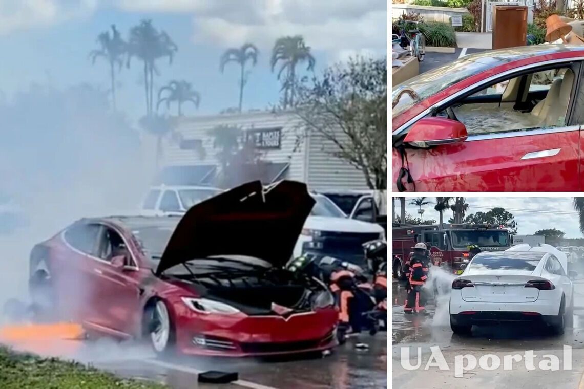 Ураган Ян во Флориде стал причиной возгорания электромобилей Tesla