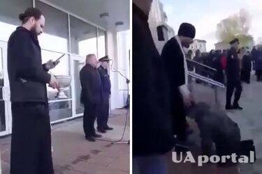 росіяни на колінах просять не відправляти їх на війну в Україну