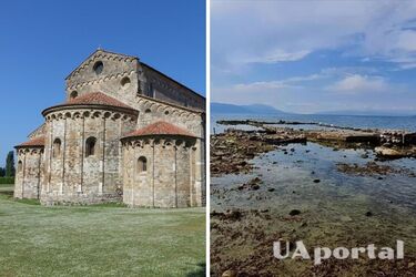 В Турции из воды поднялась древняя базилика (фото)